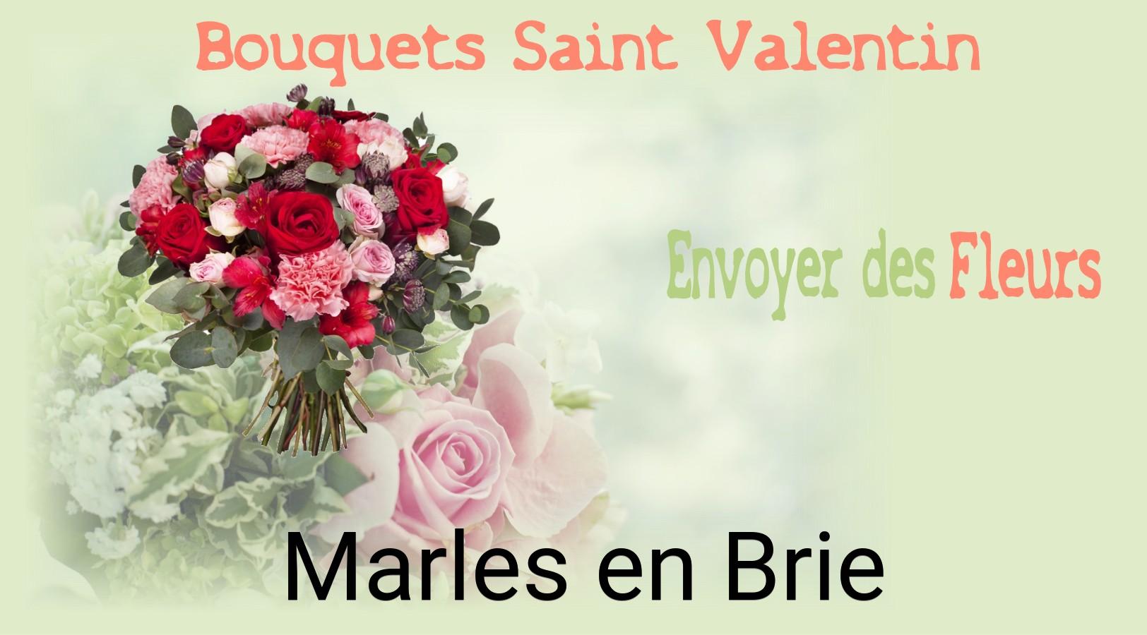 Roses de Saint-Valentin livrées à Marles-en-Brie